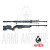 Fucile Softair a gas Bolt Action Mid-Range Sniper Rifle MSR-009 Black Ar