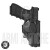  Fondina CCH8 Concealment Cama Holster per Glock 17 18 22 31 37 Nera Vega Holster