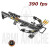 Balestra Sportiva Compound Accelerator 390+ fps nera  KIT con ottica 