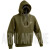 Felpa con cappuccio e tasconi colore verde e logo D.Five ricamato - D.Five (DF5-J18-GA03)