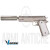 Pistola a Gas 1911 VX-14 Requiem Edition -Silver - Vorsk (VGP-02-84)