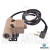 Adattatore PTT Cuffie e Microfono Military Standard per Kenwood - Dark Earth Tan - WADSN