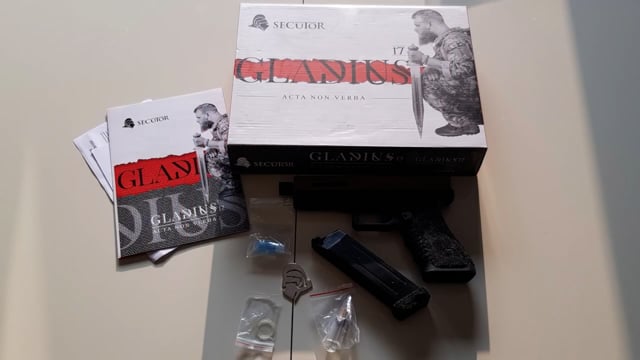 Unboxing Pistola a Co2 Glock 17 _Gladius_ Modello Acta Non Verba - Secutor (110688)