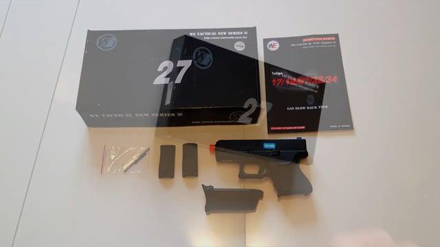 Unboxing Pistola Softair a Gas Scarrellante Glock 27 GEN 4 - Softair Blog