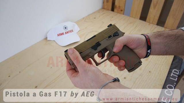 Pistola a Gas F17 P320 - Tan - AEG